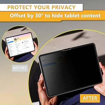 Amazon.com: ZOEGAA IPad Pro 11 inch Privacy Screen (2024 M4